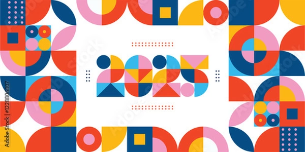 Obraz geometric shapes 2025