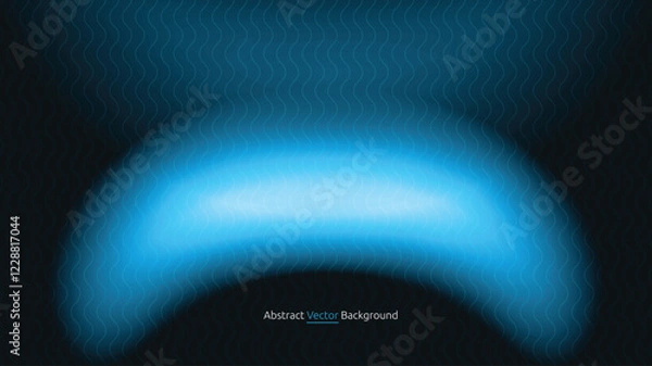 Fototapeta Abstract Vector Background with Geometric Shapes and Dynamic Lines