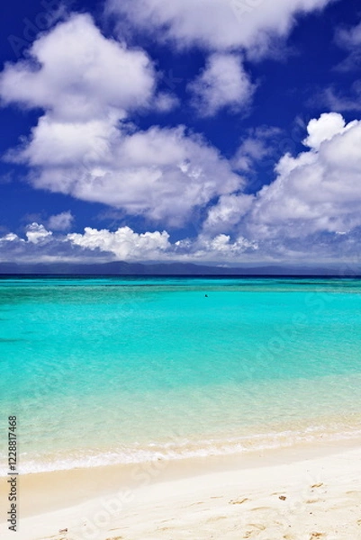 Obraz 沖縄県波照間島　ニシ浜