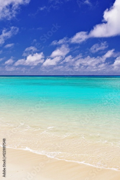 Obraz 沖縄県波照間島　ニシ浜