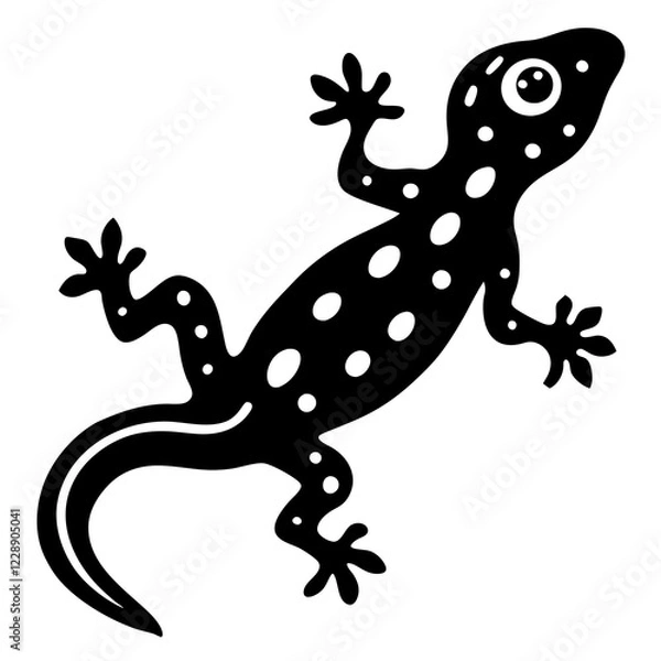 Fototapeta chameleon on a branch