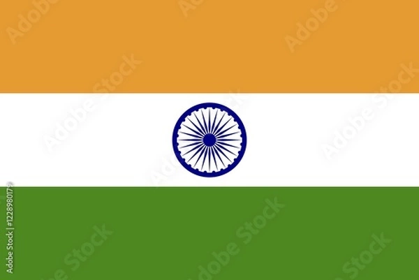 Fototapeta Flag India