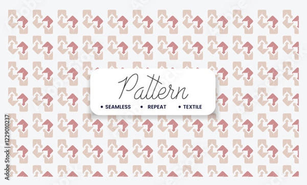 Fototapeta Unique Seamless Pattern Art, geomertic pattern, textile fabric pattern.