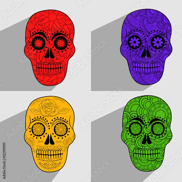 Fototapeta Day of the Dead background