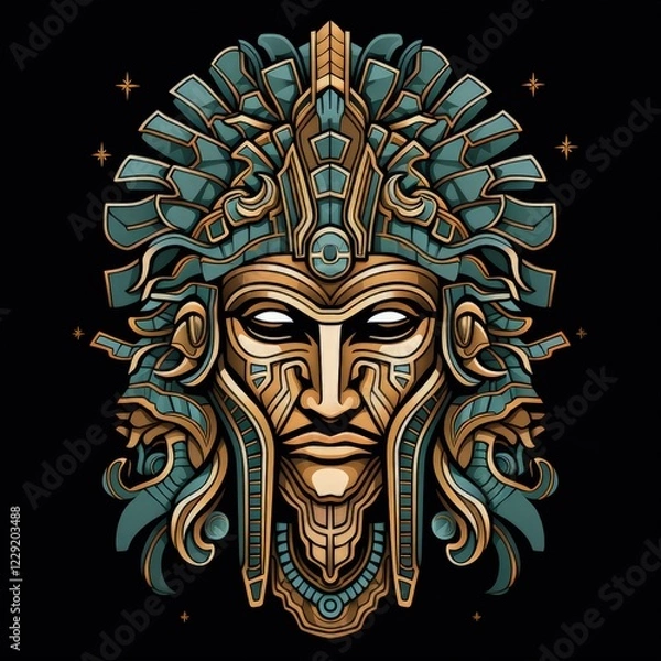 Fototapeta Ancient Greek Mythical Creatures Brought to Life in a Vector Design