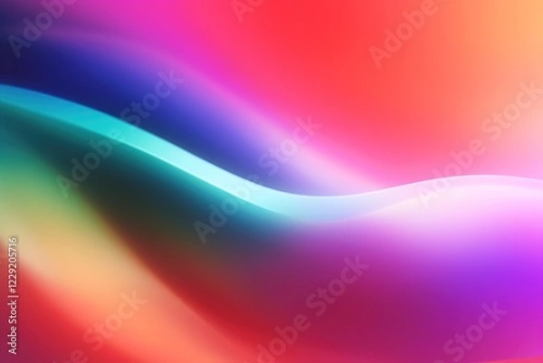 Fototapeta Abstract Colorful Swirling Gradient Background