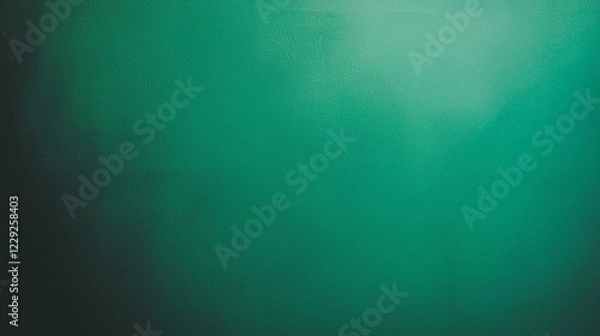 Fototapeta Moody green background with subtle gradients