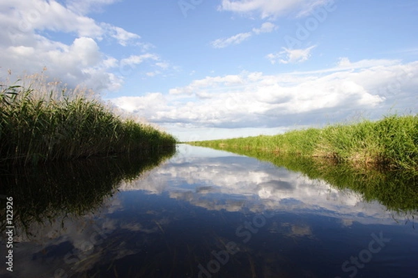 Obraz stille flußlandschaft