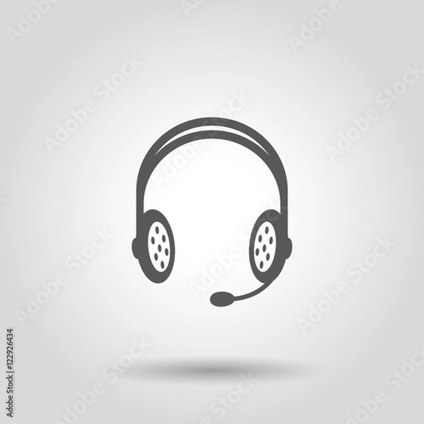 Obraz headphones icon