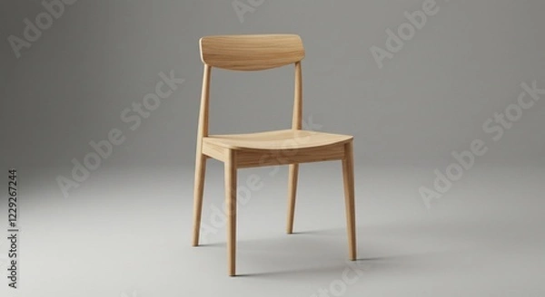 Obraz chair isolated on white