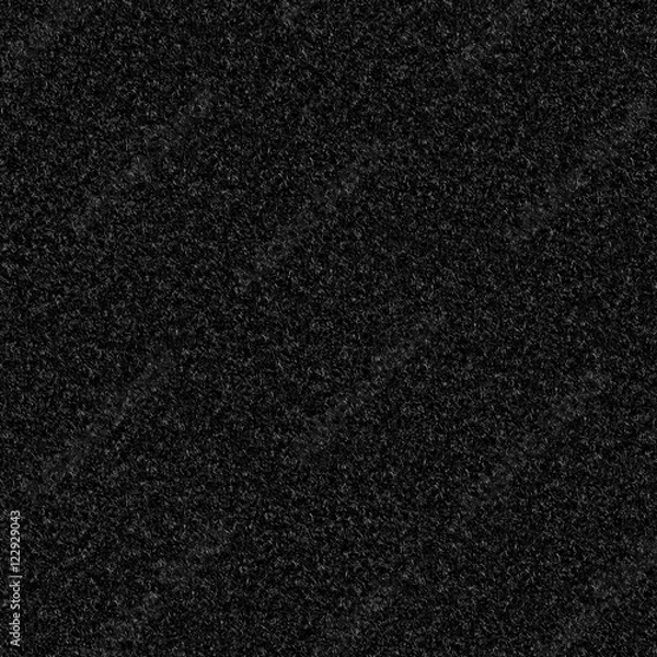 Fototapeta Black velvet fluffy texture. Seamless pattern. 