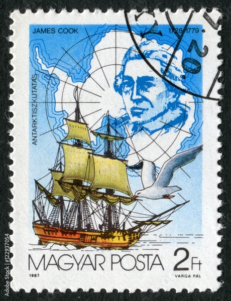 Fototapeta postage stamp