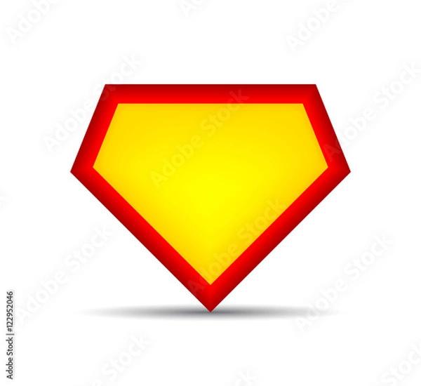 Fototapeta Superhero logo Icon