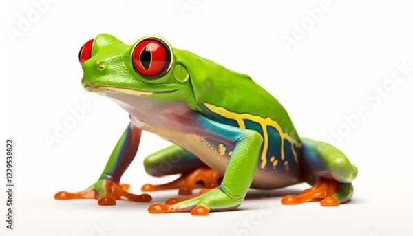 Fototapeta red eyed tree frog
