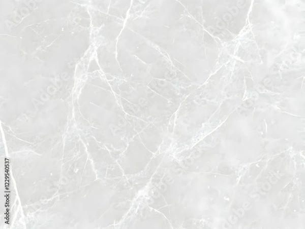 Fototapeta White Marble Texture Background Displays Elegant Veins Seamlessly for Design Projects.