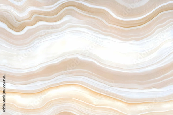 Obraz Abstract Beige and White Marble Texture Background Creates a Smooth, Elegant, and Soft Feel