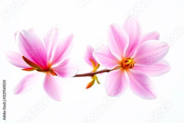 Obraz pink lily flower