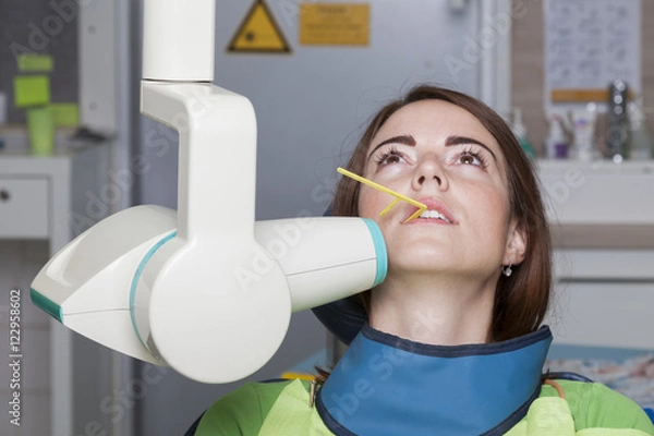 Obraz Röntgen beim Zahnarzt