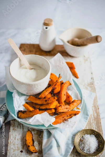 Fototapeta pumpkin fries