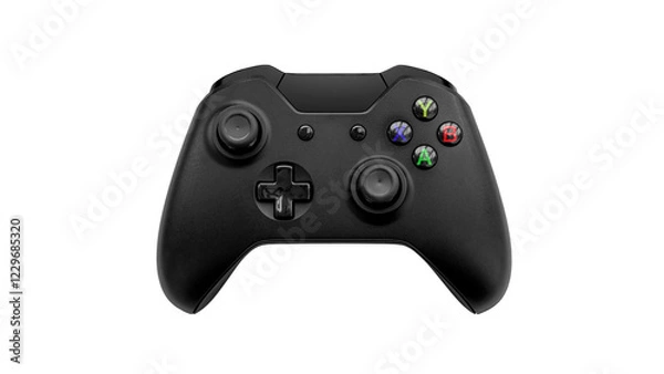 Fototapeta Wireless game controller front view