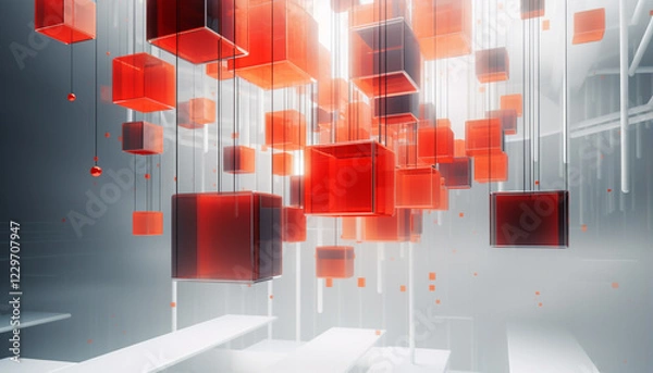 Fototapeta abstract technology background