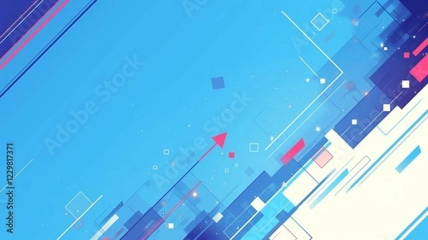 Fototapeta 幾何学模様の背景画像