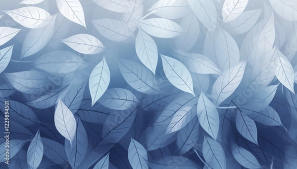 Fototapeta pattern with feathers