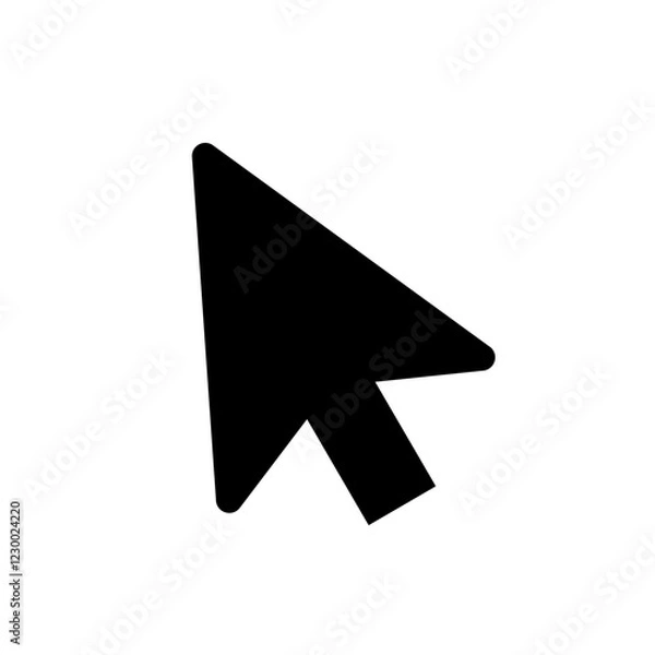 Fototapeta Cursor click icon. Cursor icon