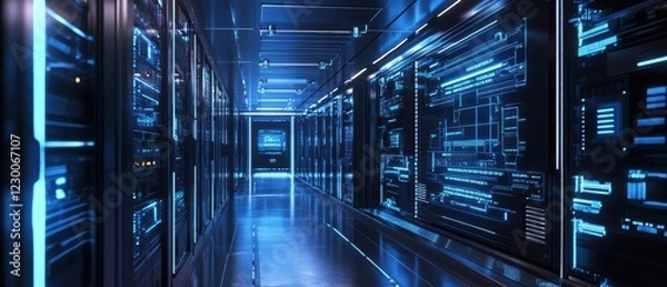 Fototapeta Gigapixel overview of enhanced security in enterprise motherboards tech insights