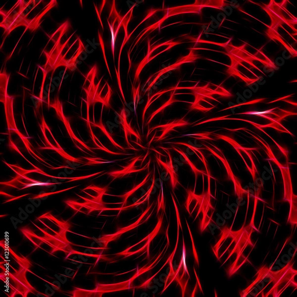 Obraz wild swirl fire.004