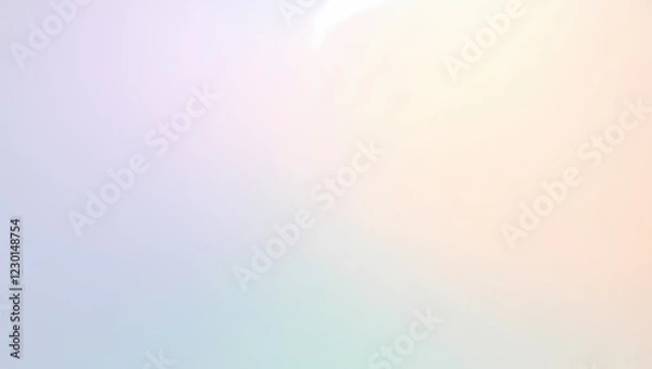 Fototapeta Delicate Pastel Gradient Background for Design Projects