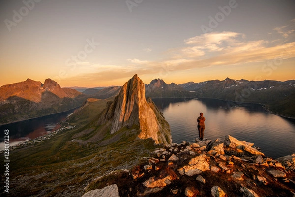 Fototapeta Segla auf der Insel Senja