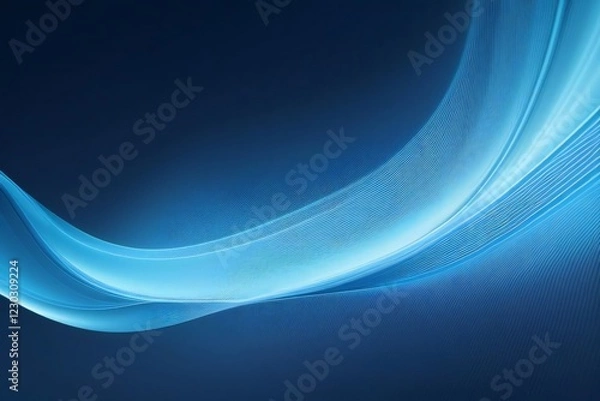 Obraz Abstract curve line