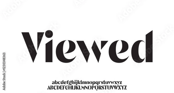 Fototapeta Elegant alphabet letters font. Classic Modern Serif Lettering Minimal Fashion Designs. Typography decoration fonts for branding, wedding, invitations, logos. vector illustration
