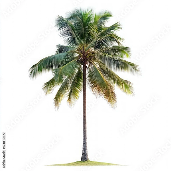 Fototapeta Coconut Tree Isolated