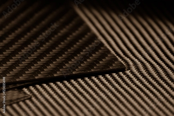 Fototapeta Carbon fiber composite material background