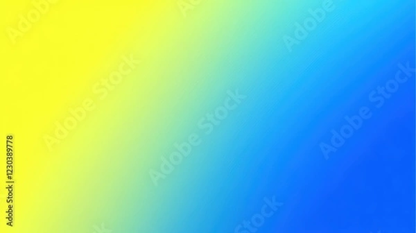 Fototapeta Blue Green Background Pastel Color Gradient with blurred Effect. calming background featuring a gradual transition of Navy blue yellow shades