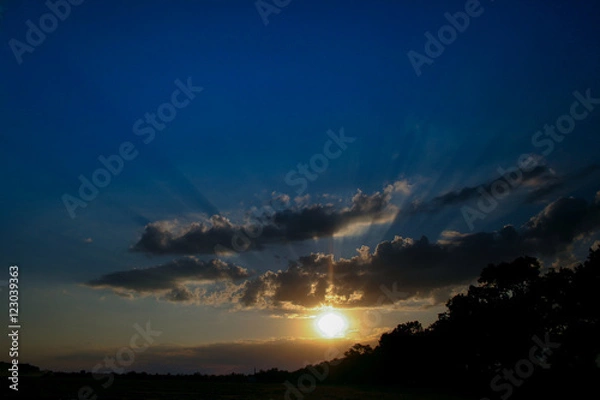 Fototapeta Zachód słońca