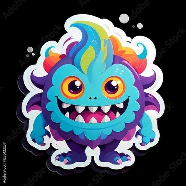Fototapeta monster cartoon