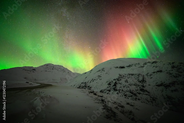 Obraz Auroras over Alaska
