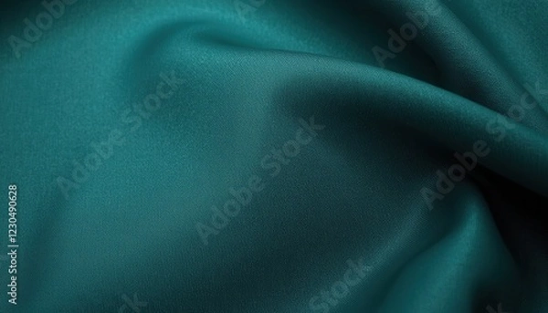 Fototapeta Elegant Dark Blue Shiny Fabric with Subtle Shimmer and Sophisticated Texture