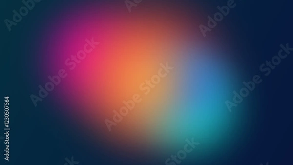 Obraz dark multicolor morph background