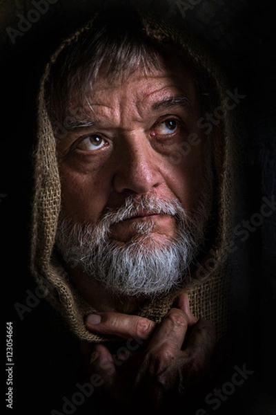 Obraz Mönch im Mittelalter