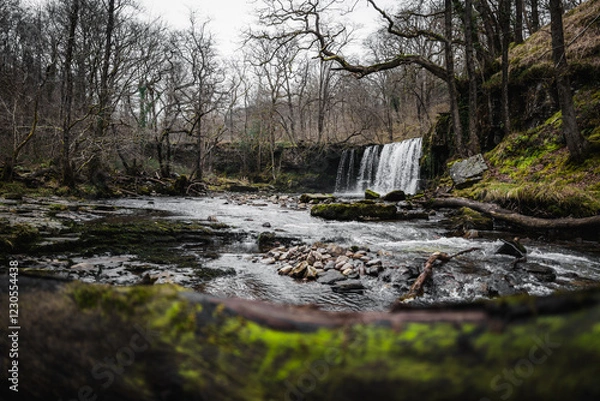 Obraz Waterfall in the Brecon Beacons