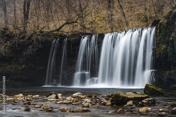 Obraz Waterfall in the Brecon Beacons