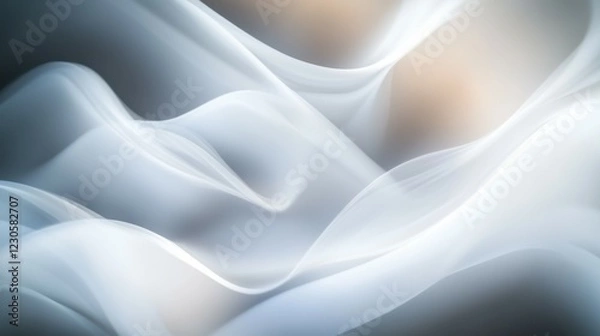 Fototapeta Abstract background with a white light blur