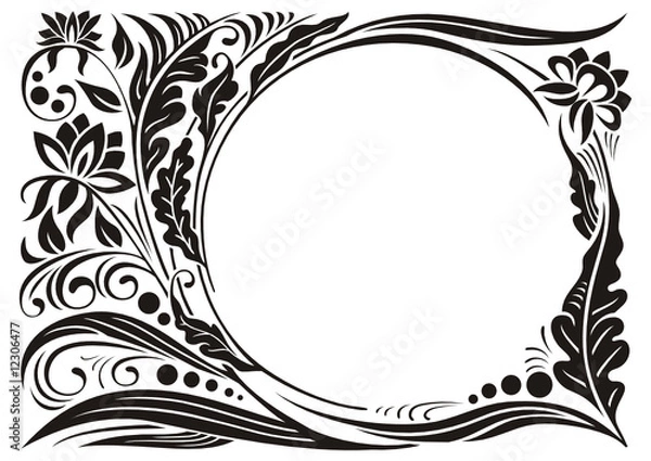 Fototapeta Vegetable pattern