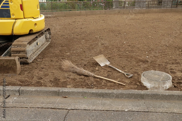 Obraz 家屋解体後の更地