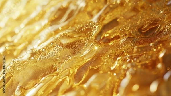 Fototapeta Golden Honey Flow