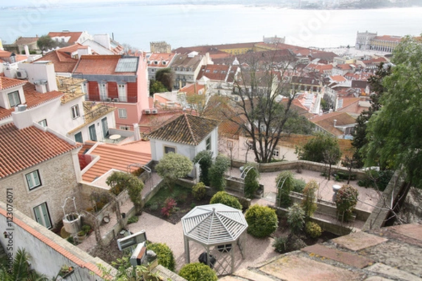 Obraz Lisbonne, jardins suspendus
